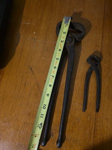 Customized Shape Veterinary Instruments Horse Hoof Care Tong Nail <b>Puller</b> For Farriers Horseshoeing Use <b>Tools</b> - Product Image 5