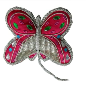 ดาวประดับต้นคริสต์มาสสีทอง ลดราคาพิเศษ งานปักประณีต ของตกแต่งแขวนประดับต้นคริสต์มาส รูปผีเสื้อ - Product Image 3