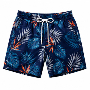 Shorts de Baño Deportivos para Hombre, Personalizados con Sublimación, Franja Lateral Sólida, Cintura Media, Bolsillos, Secado Rápido, Transpirables e Impermeables - Product Image 1