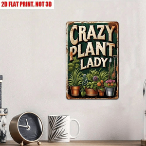 CIFbuy Plaque en aluminium vintage rustique 20,3x30,5 cm (8x12 pouces) Catégorie de produit : Plaques TikTok pour service de retrait Temu - Product Image 1