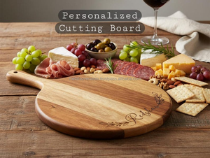 Planche à découper en bois d'acacia poli, durable et faite à la main, de forme rectangulaire, taille personnalisable pour la préparation des aliments en cuisine - Product Image 6