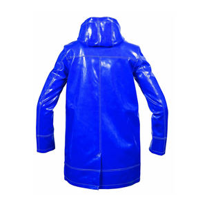 Imperméable unisexe en PVC de longueur standard, imperméable, avec design personnalisable sur le devant, haute qualité, respirant, séchage rapide - Product Image 5