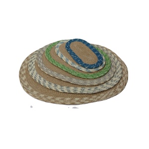 Manteles individuales de yute tejidos de alta calidad, sólidos modernos con precio de fábrica directo de tamaño personalizado de Bangladesh, banquete de boda en casa - Product Image 1