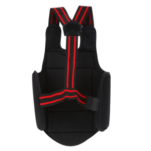 Équipement d'entraînement pour arts martiaux, protège-poitrine en cuir PU de qualité supérieure, protège-poitrine personnalisé pour Muay Thai, Karaté, Taekwondo - Product Image 4