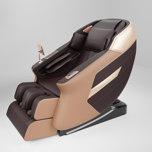 Envío Gratis y 50% de Descuento, Silla de Masaje 4D OEM, Material PU, Masaje Corporal Completo, Control de Tiempo, para Uso en Casa, Spa o Centro Comercial - Product Image 1