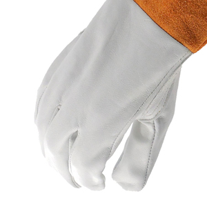 Guantes de Seguridad de Piel de Oveja/Cabra para Reparación de Automóviles, Guantes de Soldadura de Cuero de Primera Calidad TIG de Alta Destreza - Product Image 2