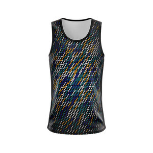 Custom <b>Men</b> Sleeveless Shirt <b>Multi</b> <b>Pack</b> Blank Athletic Tank Tops Quick Dry Mesh Workout <b>Vests</b> - Product Image 5