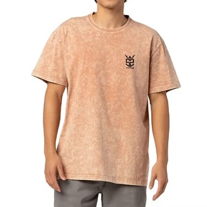 Servicio OEM, Camiseta de Corte Holgado con Lavado Ácido, Personalizada e Impresa para Hombre, 100% Algodón, Precio Bajo al por Mayor, Camisetas con Lavado Ácido para Hombre - Product Image 6