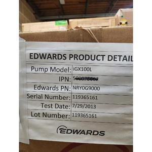 ปั๊มสุญญากาศแบบแห้ง Edwards iGX100L - อุปกรณ์และอะไหล่เซมิคอนดักเตอร์ระดับโลกที่เชื่อถือได้ - Product Image 3