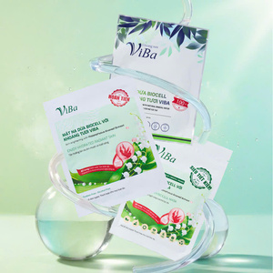 Masque en tissu hydratant et nourrissant Viba Mineral Water Vietnam Instant Youth Biocell au coco fermenté, revitalisant pour la peau, unisexe - Product Image 6