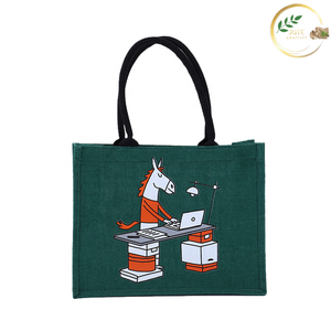 Bolsa de Yute Ecológica Personalizada con Impresión, Resistente y Reutilizable para Compras, Ideal para Empresas - Product Image 2