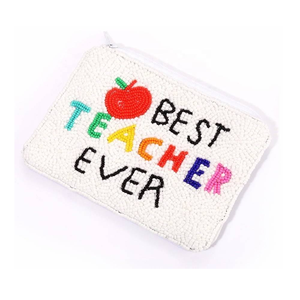 Durable Cotton Beaded Coin Pouch <b>Small</b> Change Purse Wallet Zippers Women Girls <b>Gifts</b> - Product Image 2