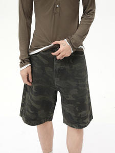 Shorts en jean imprimés décontractés pour hommes TITAN TREAD WEAR, taille à cordon, pour l'hiver et l'été, respirants, écologiques, style sport, multi-usages - Product Image 4