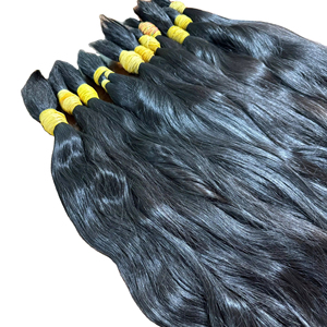 Extensiones de Cabello Humano Natural de Vietnam, Color Natural, Cabello Virgen Sin Procesar para Salón y Revendedores, Contáctenos - Product Image 1