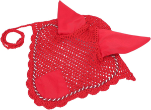 Voile anti-mouches pour chevaux / Bonnet d'oreilles personnalisé – Produits d'équitation de haute qualité avec votre logo de marque - Product Image 5