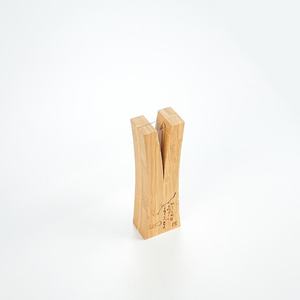 Florero de Madera Moderno, Minimalista, Porta Flores de Madera Natural Hecho a Mano, Macetero Decorativo Elegante, Centro de Mesa para el Hogar - Product Image 6