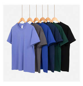 Camiseta de Manga Corta para Hombre, 100% Algodón, 180 g/m², con Logotipo Personalizado, Transpirable, Informal, Verano, Impresión DTG Personalizada, Lisa - Product Image 2