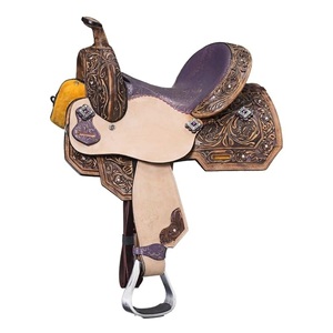 Selle de cheval western personnalisée en cuir avec arceau en bois, quincaillerie en laiton et assise souple pour l'équitation tout-terrain – Fabricant sur mesure - Product Image 6