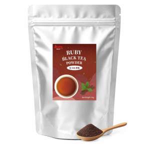 ผงชาแดงรูบี้ KEI FU 1 กก. สำหรับชานมไข่มุกหรือทำขนม - Product Image 1