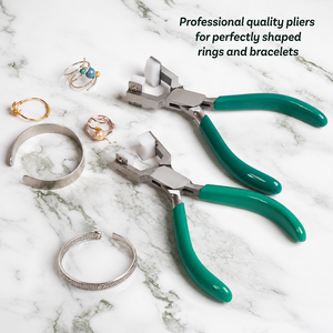Pince à former les métaux à tête en nylon, outil de façonnage de bijoux à rayons larges, moyens et miniatures ZetomedPro - Product Image 5