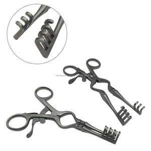 ชุดเครื่องมือผ่าตัดแบบยึดติดด้วยตัวเอง Weitlaner Retractor ทำจากสแตนเลสสตีล ใช้งานด้วยมือ ได้รับการรับรองมาตรฐาน CE และ ISO13485 สำหรับการผ่าตัดทั่วไป ระดับ Class II - Product Image 3