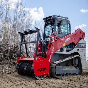 Chargeuse compacte professionnelle Takeuchi TL12V2, moteur diesel Kubota 111 ch, broyeur conçu pour le défrichement et la préparation des terrains - Product Image 5