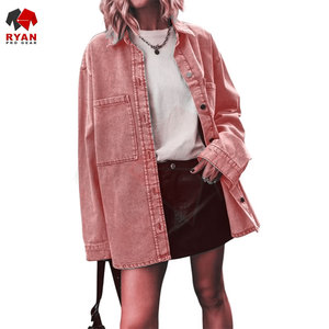 Ryan Pro Gear <b>Customized</b> <b>Denim</b> <b>Jacket</b> For Women Breathable and Comfortable Fabric with <b>Customized</b> Logo OEM Design - Product Image 4