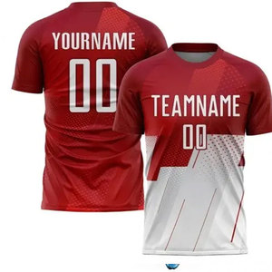 ชุดฟุตบอลแบบซับลิเมชั่นแห้งเร็ว ระบายอากาศได้ดี ดีไซน์ยอดเยี่ยมประจำปี 2025 ผลิตจากโพลีเอสเตอร์ 100% ชุดทีมฟุตบอลแบบสั่งทำพิเศษ - Product Image 6