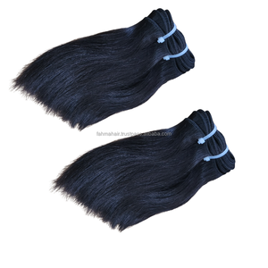 BON MARCHÉ 100 CHEVEUX HUMAINS EXTENSION EN PAQUET INDONÉSIEN REMY VENDEUR NATUREL DHL TOP STYLE DROIT COULEUR NATURELLE - Product Image 6