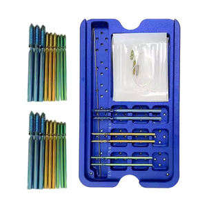 Reusable Titanium Threaded Suture Anchor System Lateral <b>Crimp</b> <b>Set</b> for Orthopedic Ligament Repair Horses Cattle Goats CE - Product Image 4