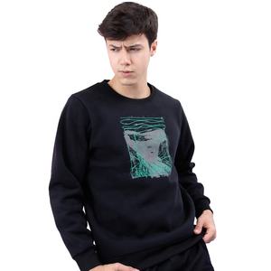 Vente en gros Nouvel arrivage Hiver Hommes 100% Coton Pull Polaire Surdimensionné Manches Longues Solide Classique Tricoté Chemises Respirantes - Product Image 6
