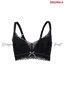 Los sujetadores de alta calidad hacen que las mujeres sean más femeninas y elegantes con un cómodo material de encaje elástico para acariciar un busto atractivo - Product Image 4