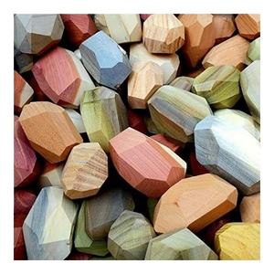 Roches d'équilibrage en bois Tumi Ishi pour jouet Montessori du Vietnam fournisseur en gros de 99 données d'or - Product Image 5