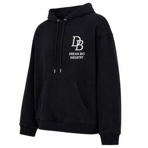 Sudadera con Capucha Personalizada para Hombre, Oversize, de Algodón y Felpa, Estilo Casual Urbano, Manga Larga, OEM ODM, Venta al Por Mayor - Product Image 6