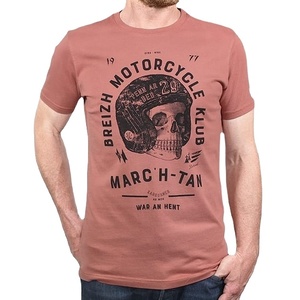 T-Shirt col rond imprimé, haute qualité, prix bas, popeline, Direct usine, vente en gros, à la mode - Product Image 3