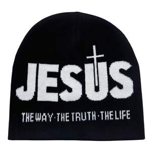 Gorros de Lana Personalizados al por Mayor, Gorros Unisex con Borde Acanalado, Gorros con Logotipo Jacquard Bordado, Lazos con Puntos - Product Image 2