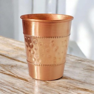 Verre artisanal en cuivre, verre en cuivre brillant, verre en cuivre moderne, verre en cuivre classique, verre uni - Product Image 6