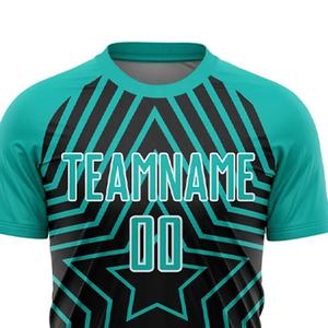 Dernier arrivage d'uniforme de football à manches courtes logo personnalisé vêtements d'entraînement et de sport maillot de football maillot de football respirant - Product Image 5