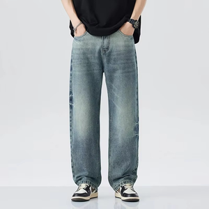 New Style Denim Jeans <b>Men</b> <b>Stretch</b> Straight Leg Business Formal Casual Breathable <b>Man</b> Cotton Jeans Pants <b>Men</b> Clothing Denim Pants - Product Image 6