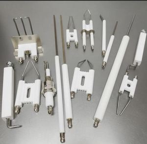 Aislador de Bujía de Alúmina de Calidad Premium, Electrodo Cerámico para Generador de Chispas Industrial, Exportador de India a Precio Mayorista - Product Image 1