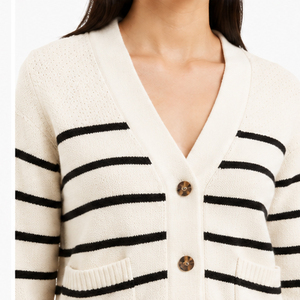 Pull en maille à manches longues et col rond, personnalisé, nouvelle collection, style tendance pour femme - Product Image 6