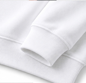 Sweat-shirt blanc à col rond pour homme Index Apparel, imprimé loup, pull décontracté, coupe classique, tricot en coton pour l'automne - Product Image 6