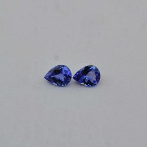 7x10mm Naturel Bleu Tanzanite Facettes Poire Coupe Pierres Précieuses En Vrac AAA Qualité Tanzanite Tanzanie Pierre Semi Précieuse Fine Jewelry - Product Image 1