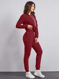 Latest Design Jogging Wear New Arrival Women Tracksuit Street Wear Best Selling Women Tracksuit Set - Product Image 4