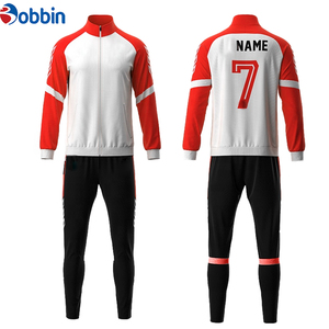 Ensemble d'équipement sportif personnalisé de haute qualité, veste de football unisexe, survêtement 2 pièces, entraînement de football respirant, taille plus - Product Image 2