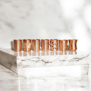 Artículos de Barra al por Mayor para Restaurantes y Cocinas: Tapas de Cristal Puro con Diseño Clásico y Acabado Metálico Natural, Estilo Yoga y Bienestar, Creaciones Antiguas - Product Image 1