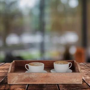 Bandeja de Servir Moderna de Madera para Té, Café, Desayuno y Aperitivos, Ligera y Multiusos para Cocina y Hogar - Product Image 4