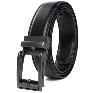 RAHRAJ ENTERPRISES Cinturón Casual de Cuero Vacuno para Hombre, Hebilla Ajustable con Diseño de Calavera, Aleación, 3.5cm de Ancho, 110cm de Largo, Duradero y Sólido - Product Image 3