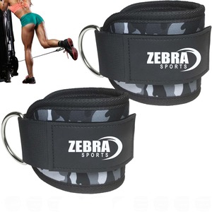 Correa de Tobillo Ajustable de Nailon y Spandex de Alta Calidad con Anillo en D y Almohadilla, Bandas de Resistencia, Muñequeras, Protección Deportiva Unisex, Venta al Por Mayor - Product Image 5