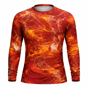 Chemise de pêche personnalisée en gros UPF 50 à manches longues, séchage rapide, logo frontal par sublimation, OEM ODM, fournisseur direct d'usine en gros - Product Image 1